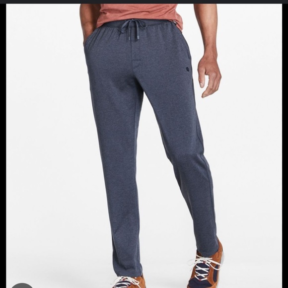 LL Bean Other - LL Bean Mens VentureSoft Pants Blue XXXL 30" Drawstring Waist Casual Relaxed Fit